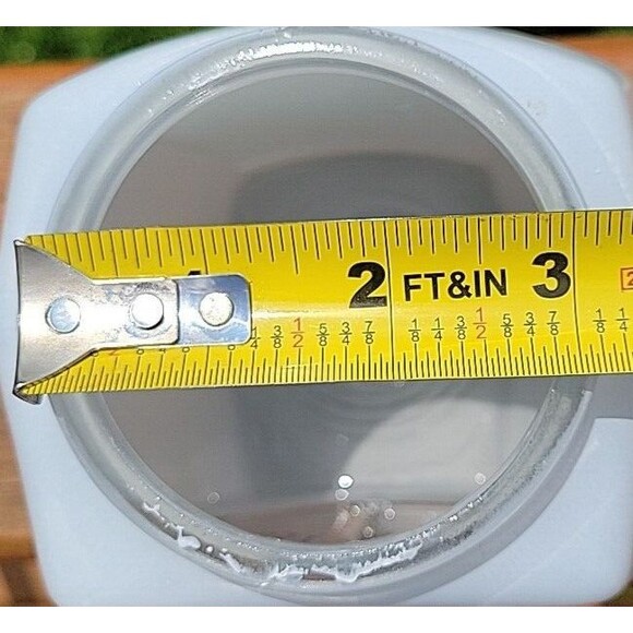 Vintage Milk Glass/Clear Bathroom Fixture Light Shade Globe Star Ribbed - Picture 5 of 11